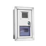 Корпус для электросчетчика из нержавеющей стали для установки в стену