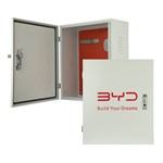 Защитный бокс для зарядного устройства электромобиля с замком