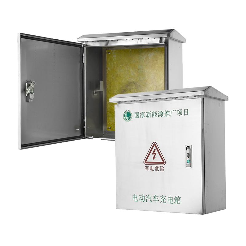 Легко устанавливаемый корпус для зарядного устройства электромобиля из нержавеющей стали