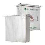 Зарядное устройство для электромобиля из нержавеющей стали для парковки на открытом воздухе