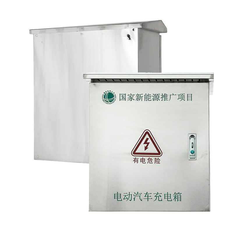 Зарядное устройство для электромобиля из нержавеющей стали с монтажной пластиной