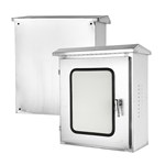 Дверцы шкафов из нержавеющей стали, устойчивые к атмосферным воздействиям