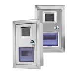 Корпус для электросчетчика из нержавеющей стали для установки в стену