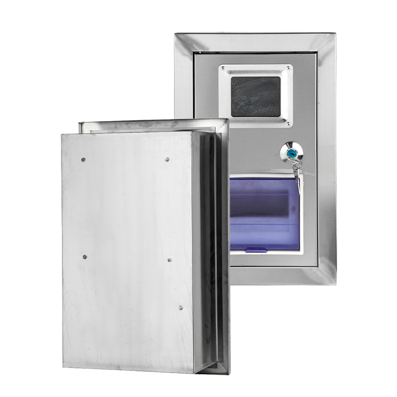 Настенный распределительный щиток из нержавеющей стали для счетчика