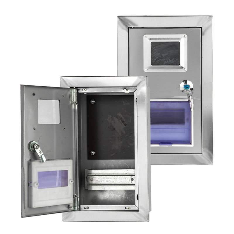 Корпус настенного счетчика из нержавеющей стали 316