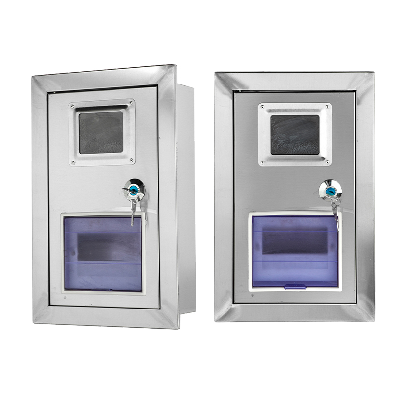 Корпус настенного электросчетчика из нержавеющей стали