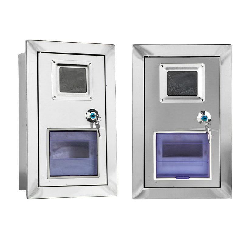 Корпус для настенного счетчика из нержавеющей стали, изготовленный на заказ