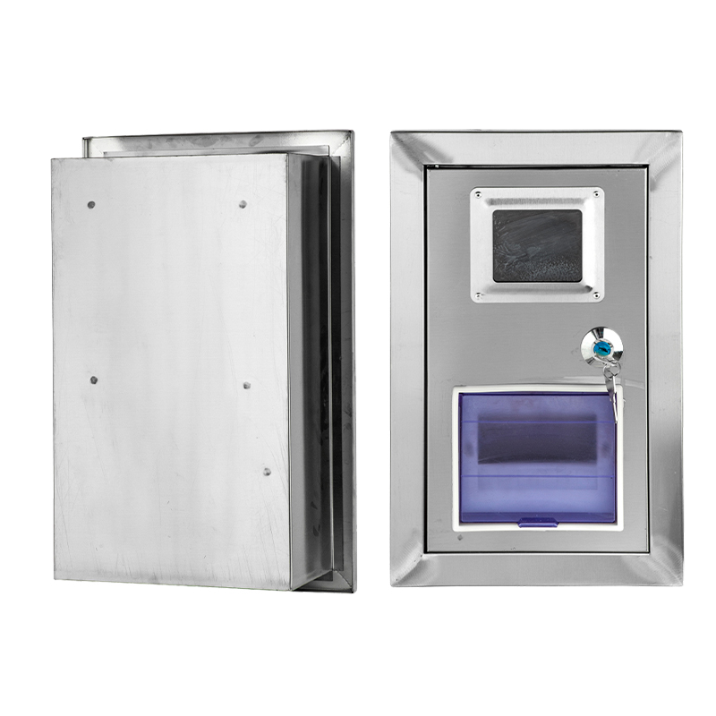Настенный корпус для счетчика из нержавеющей стали для дома