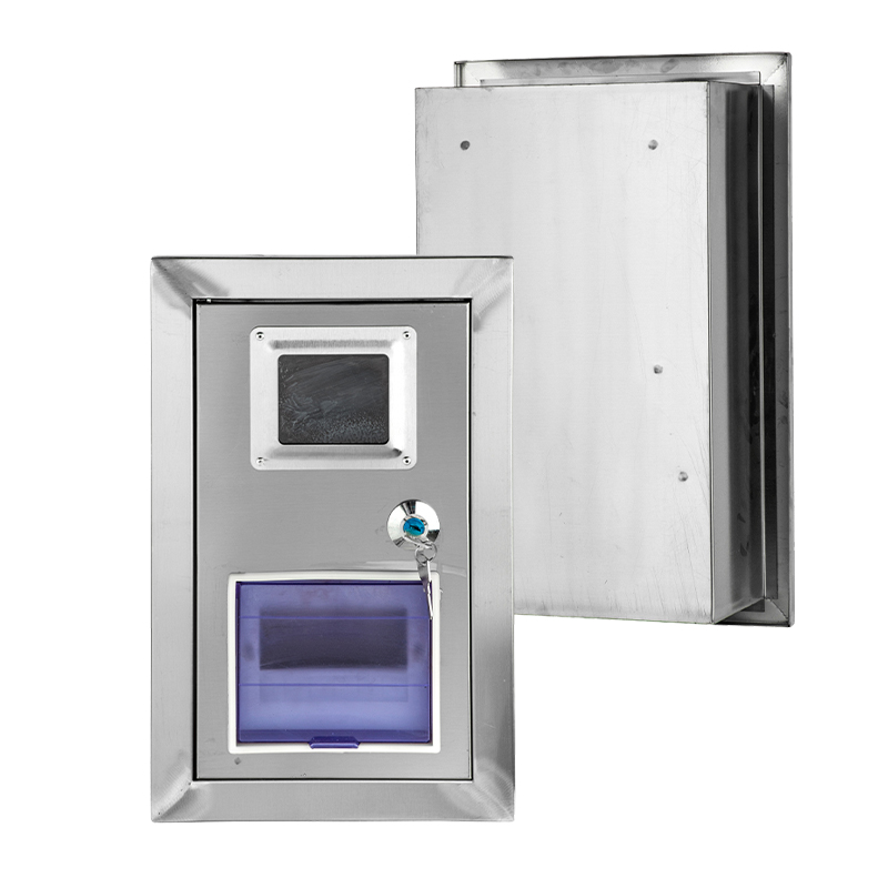 Распределительная коробка из нержавеющей стали для установки в стену